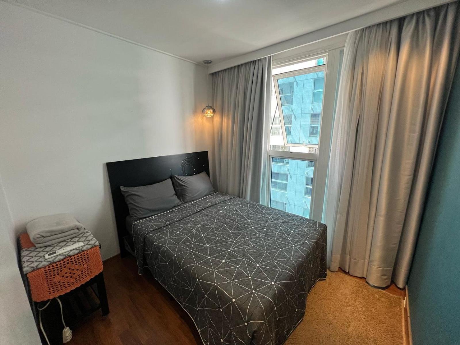 Flat Em Santos No Gonzaga A Tres Quadras Da Praia Екстериор снимка