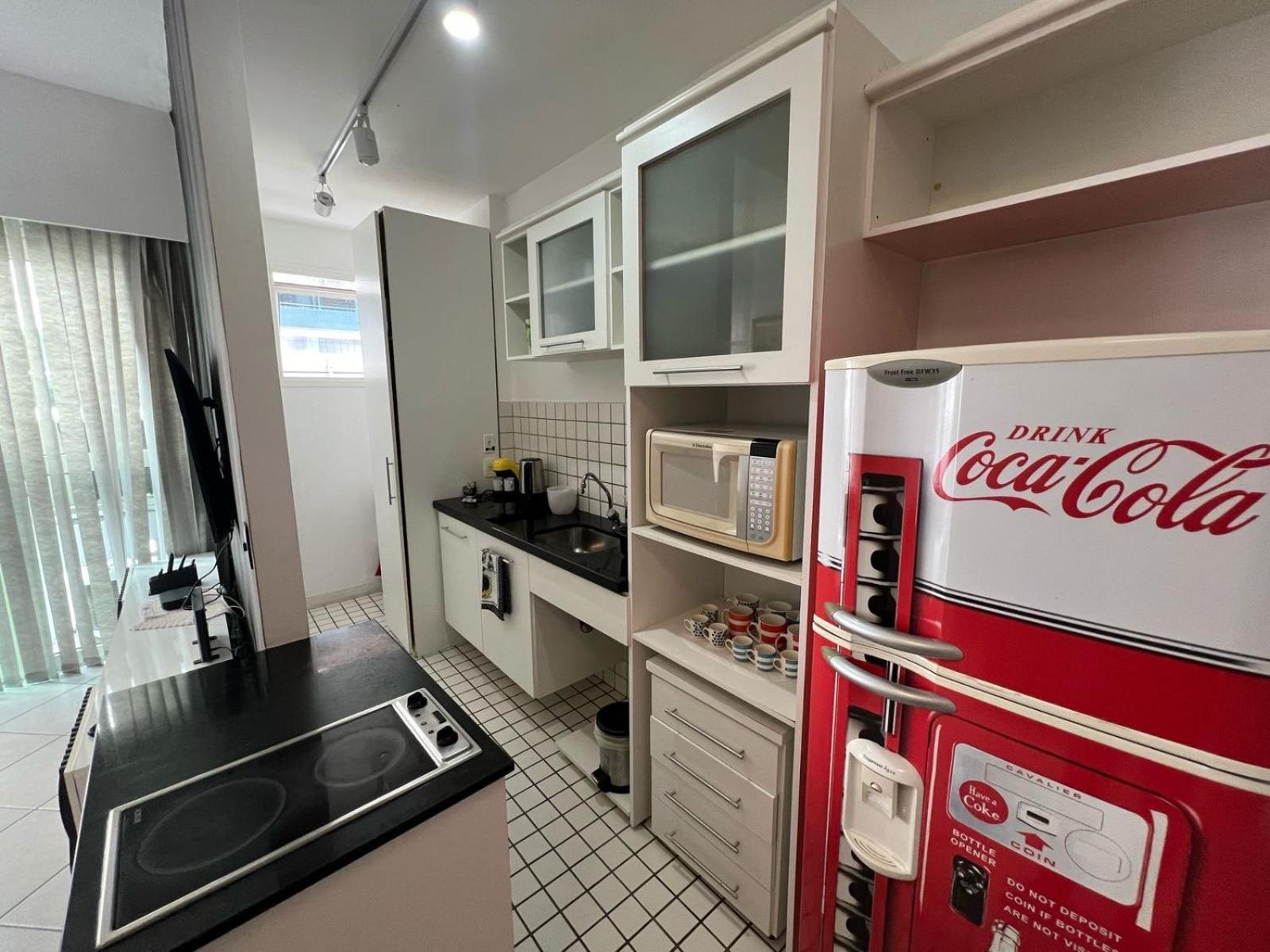 Flat Em Santos No Gonzaga A Tres Quadras Da Praia Екстериор снимка